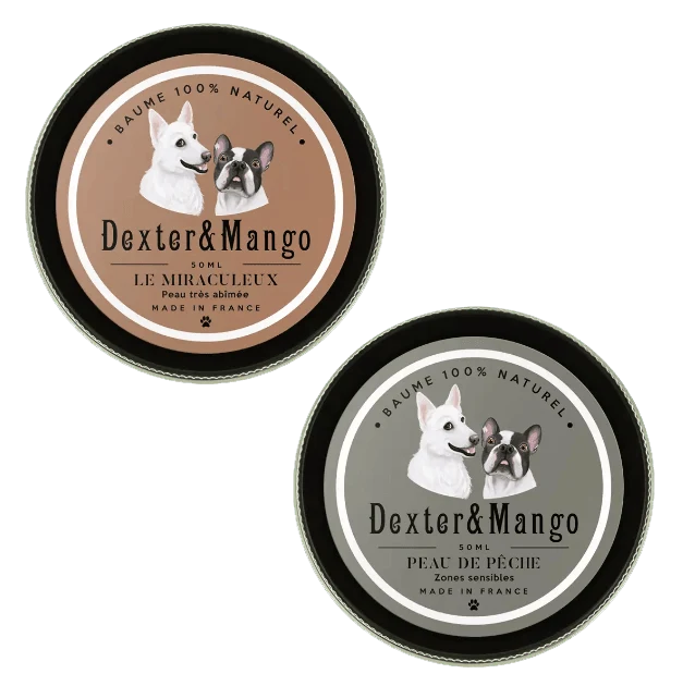 Baumes nourrissants pour chien - Modèle MIRACULEUX & PEAU DE PÊCHE