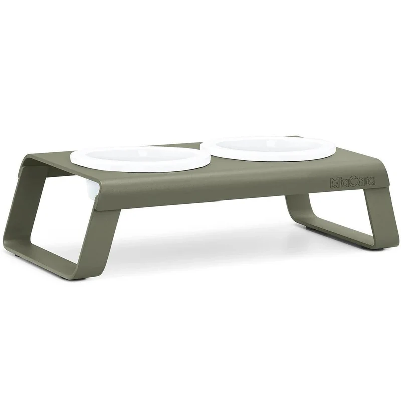 Gamelle surélevée pour chat - DESCO ALUMINIUM