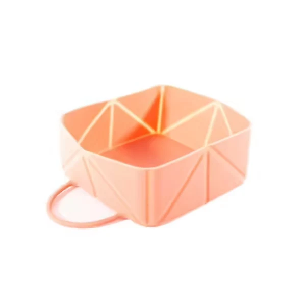 Gamelle pliable rose
