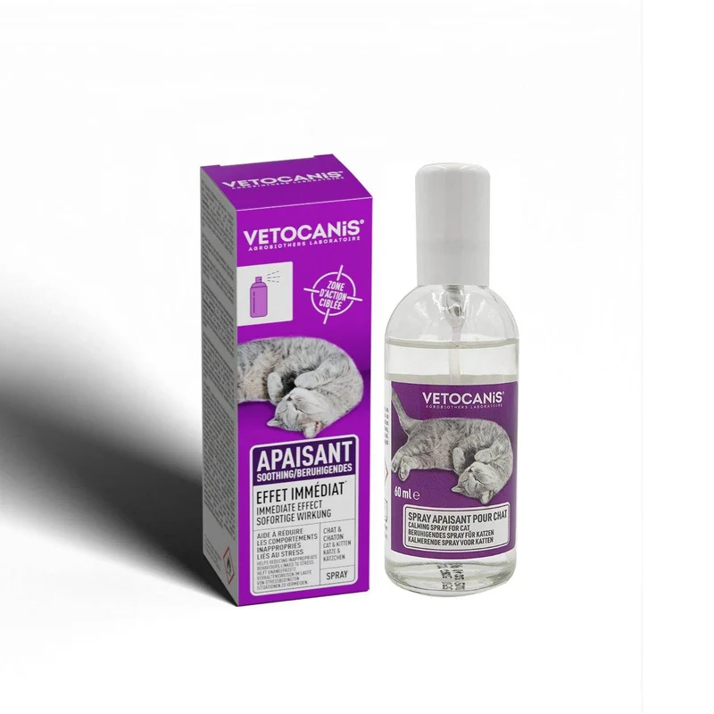 Spray Anti Stress apaisant et calmant pour chat