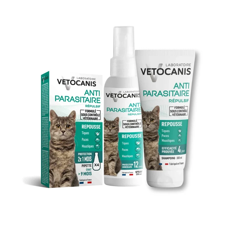 Kit Antiparasitaires Externes Chat