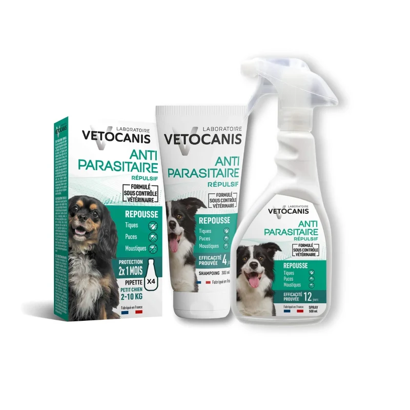 Kit Antiparasitaires Externes Chien