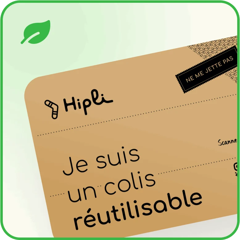 Colis réutilisable Hipli 🌱