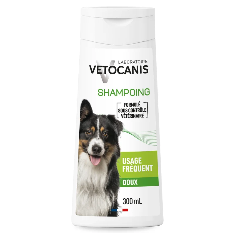 Shampoing Usage Fréquent pour Chien, à l'Aloe Vera. 300ml