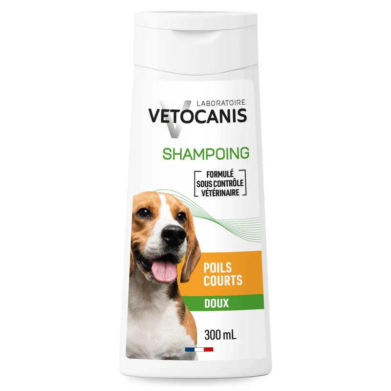 Shampoing Poils Courts pour Chien, Pamplemousse. 300ml