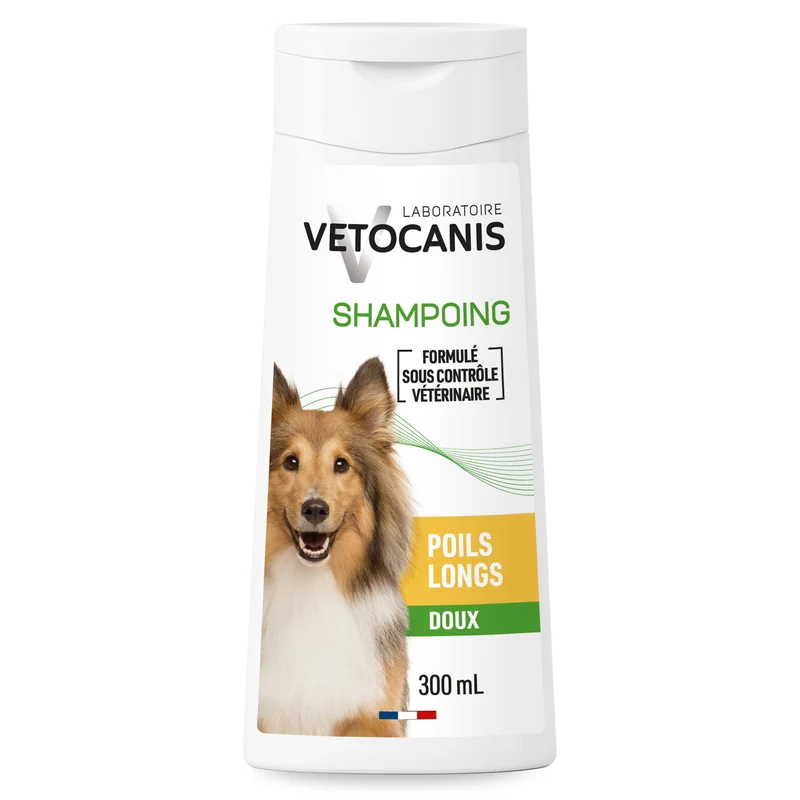 Shampoing Poils Longs pour Chien 300ml