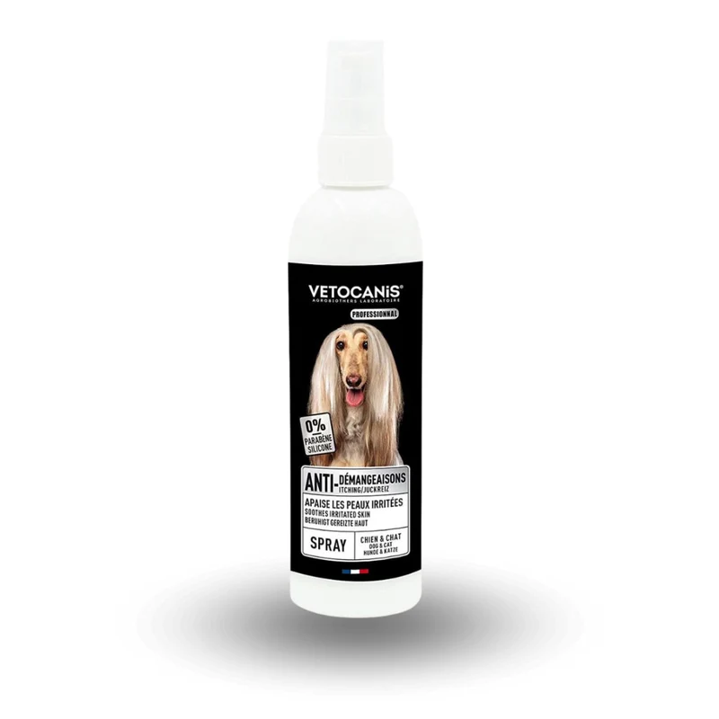 Spray Professionnel Anti-Démangeaison Chien