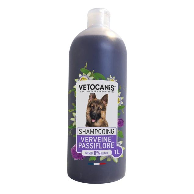 Shampoing pour Chien Verveine & Passiflore 1L