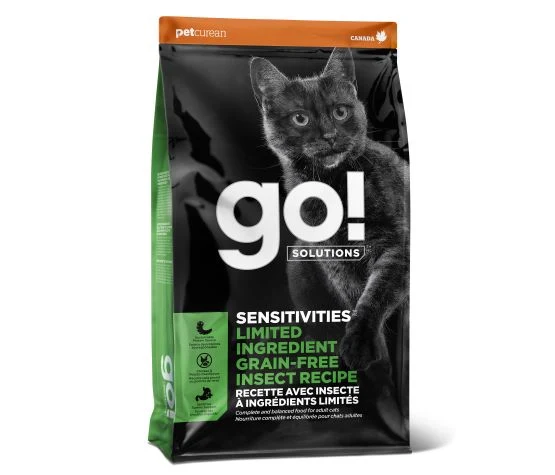 Petcurean - Go Solution - Sensitivities - Insectes - Chat