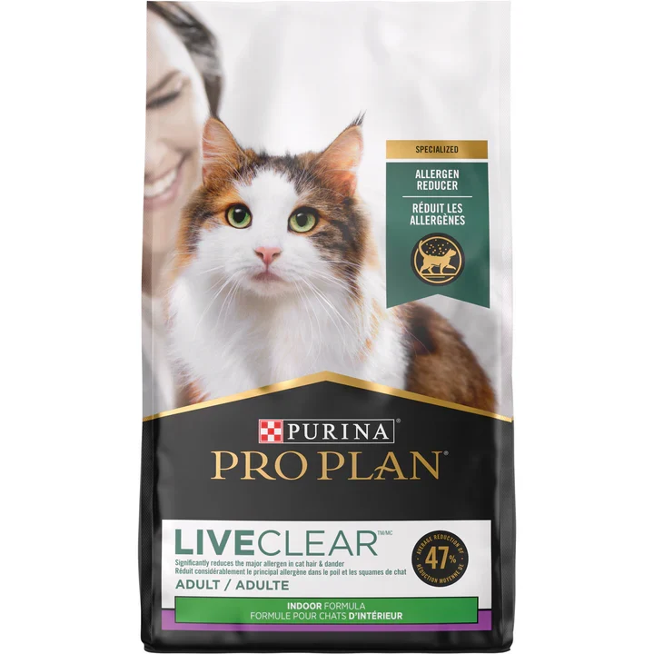 Purina - Pro Plan - Chat - LiveClear - Chat D'Intérieur Dinde et Riz - 5.5lbs