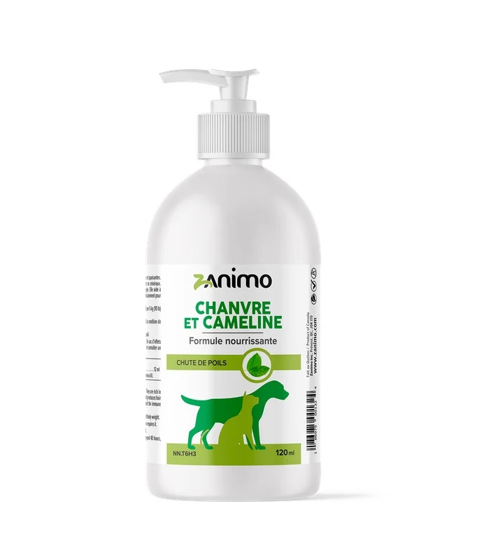 Zanimo - Huile de Chanvre et Cameline - Formule Nourissante - 120ml
