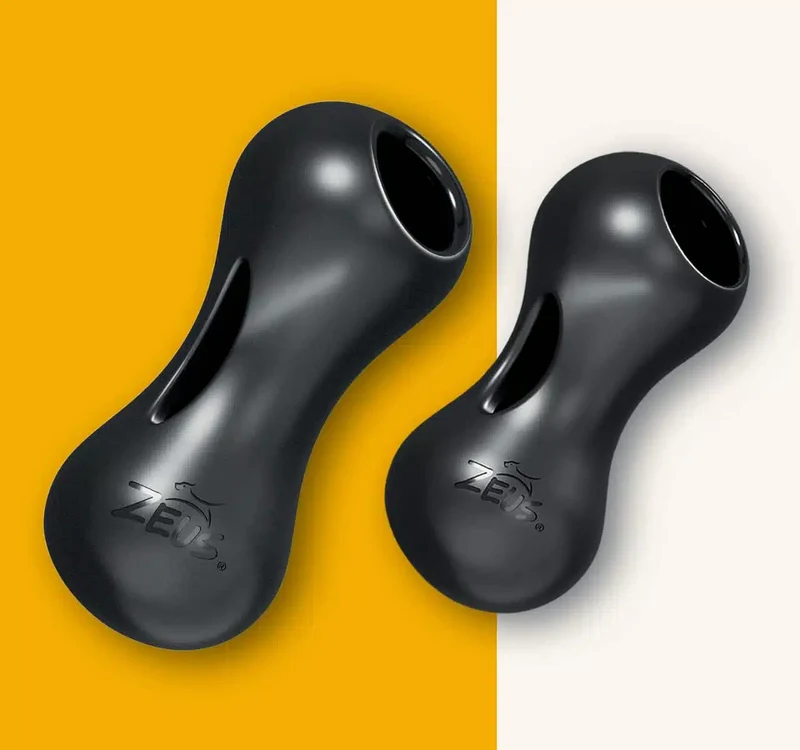 Zeus - Chien - Jouet - Chewchasers - Arachide - Noir - 14 cm