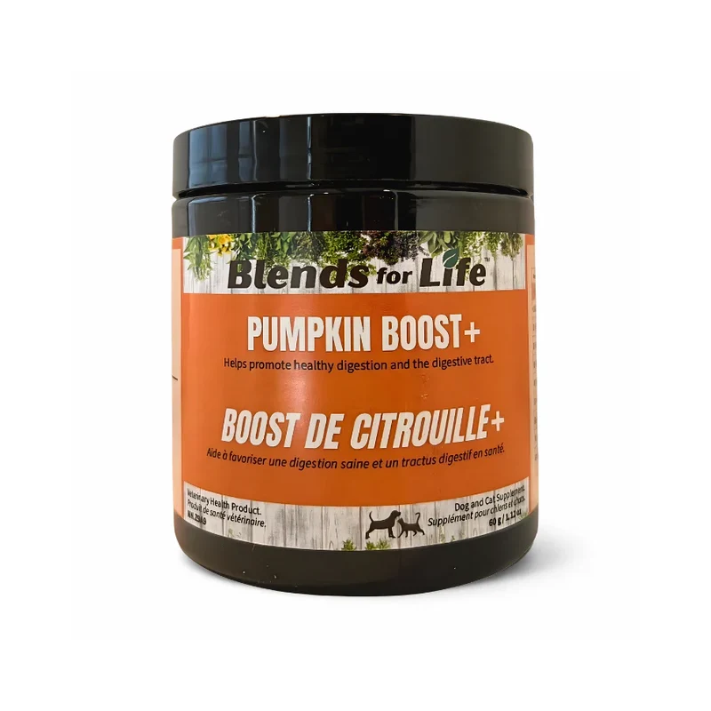 Blends For Life - Chien et Chat - Soutien Digestif - Citrouille Renforce+ - 60g