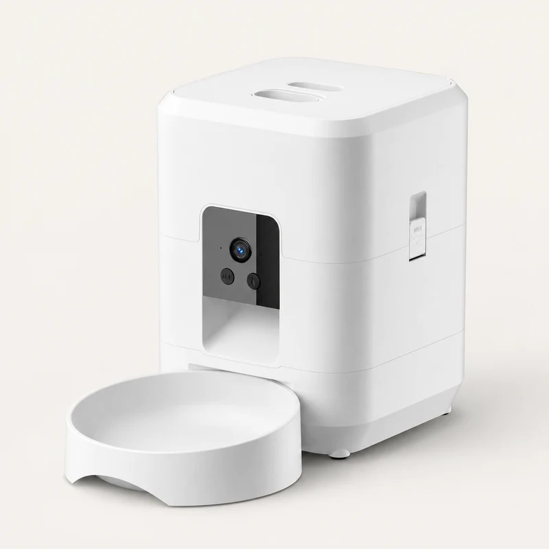 Distributeur Automatique de Croquettes avec Caméra