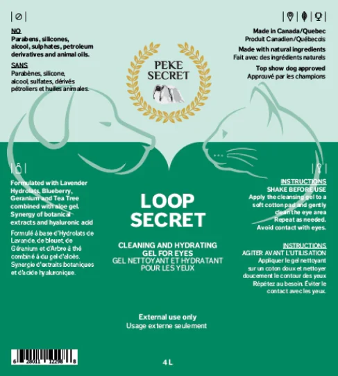 Gel nettoyant pour les yeux Loop Secret