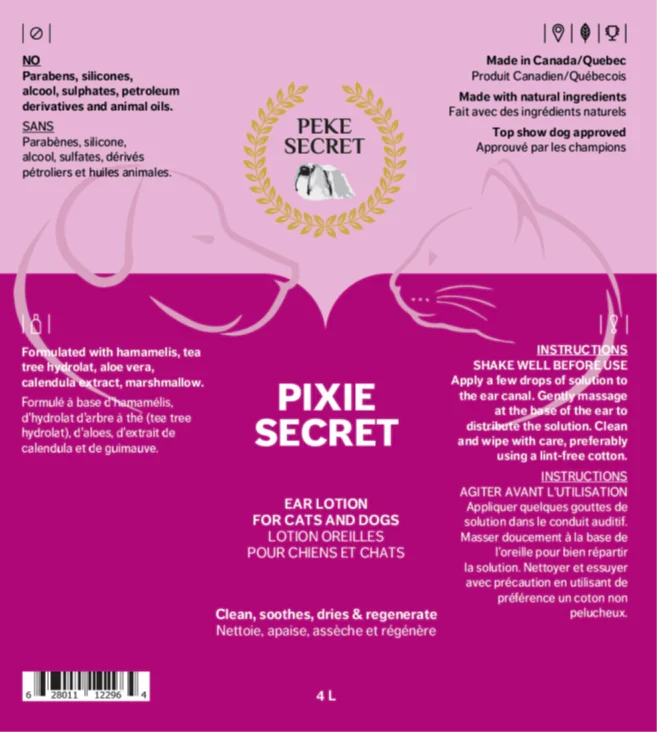 Lotion pour oreilles Pixie Secret