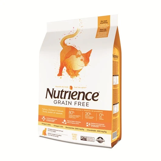 Nutrience Grain Free Turkey, Chicken & Salmon Cat Food (5kg)