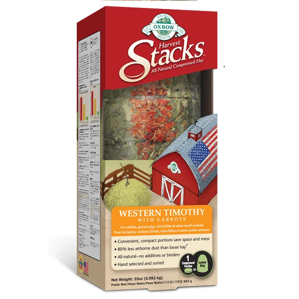 Oxbow Harvest Stacks Western Timothy & Carrots