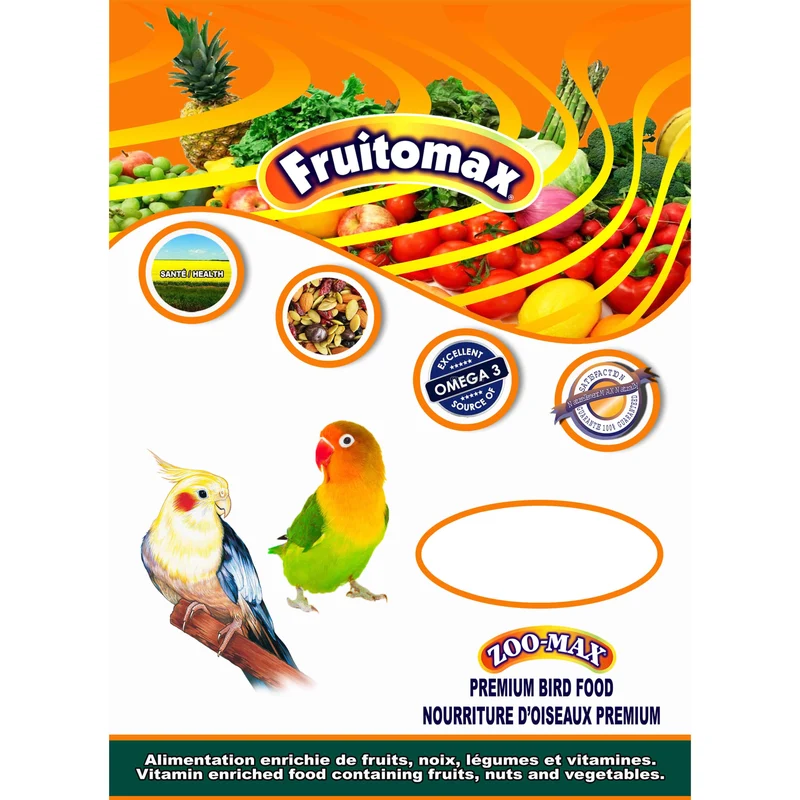 Fruitomax Nourriture pour Cockatiel & Inséparables