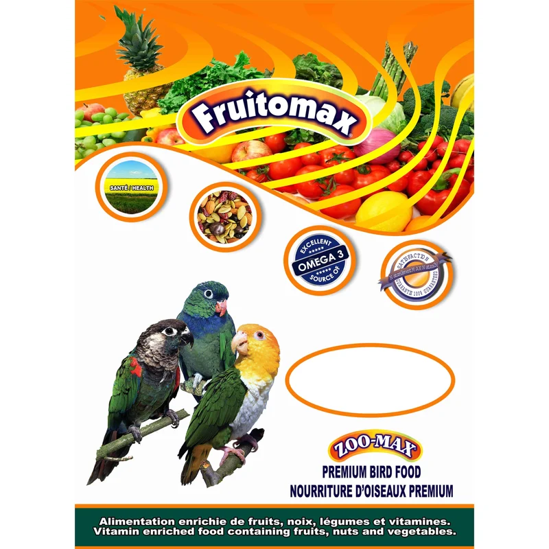 Fruitomax Nourriture pour Conures & Petits Perroquets