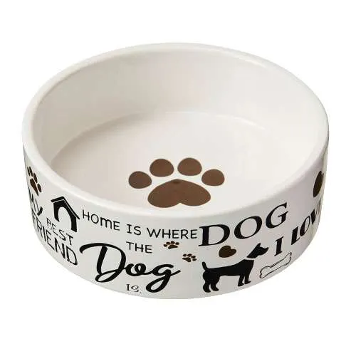 Bol en Céramique "I Love Dogs"