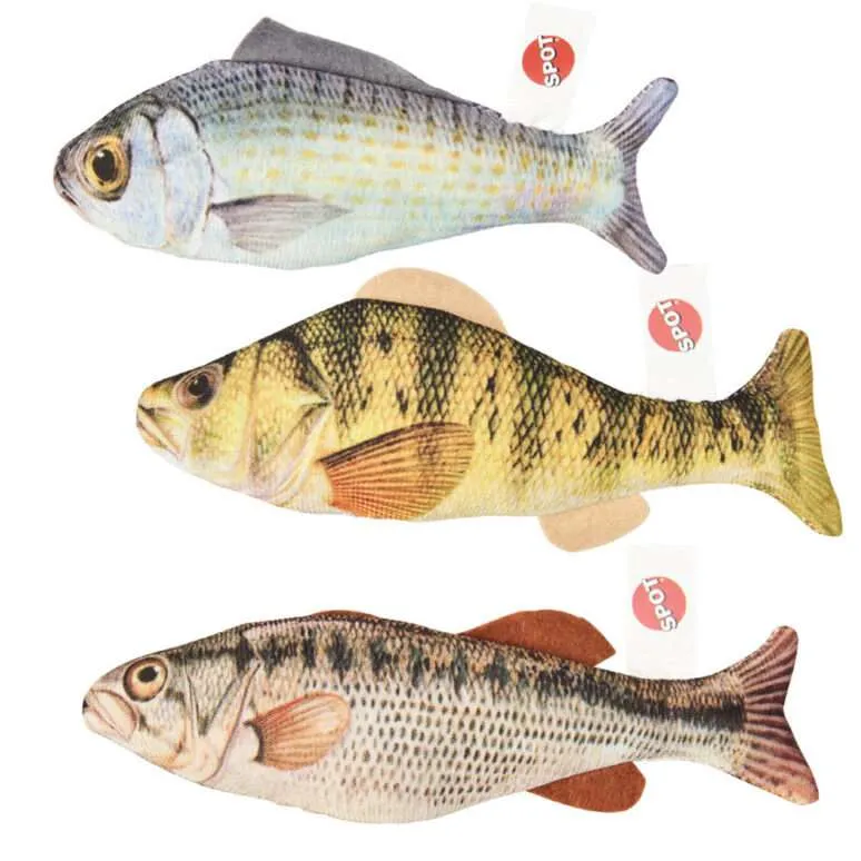 Poisson Réaliste avec Herbe à Chat Spot