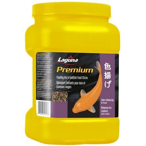 Laguna Premium Koi and Goldfish Floating Food Sticks - Colour Enhancing Diet