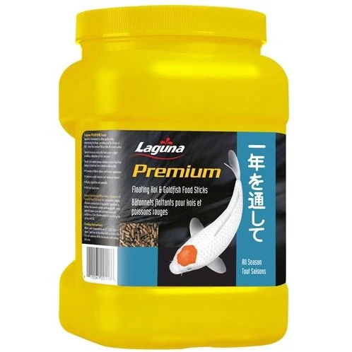 Laguna Premium Koi & Goldfish Floating Food Sticks - All Season Diet