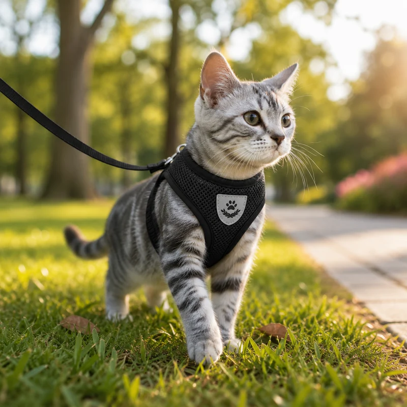 Harnais & Laisse pour Chat & Petit Chien
