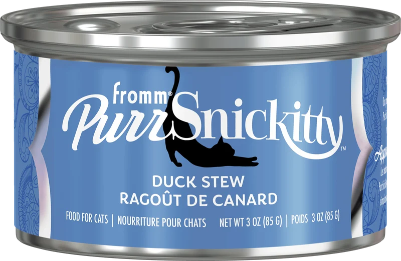 Conserve pour chat Fromm PurrSnickety - Ragoût de Canard