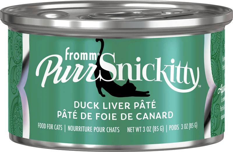 Conserve pour chat Fromm PurrSnickety - Pâté de foie de canard