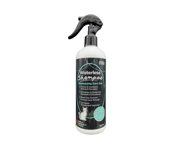 Enviro Fresh - Shampoing Sec - Noix de Coco, Lime et Verveine - 380 ml - Chat