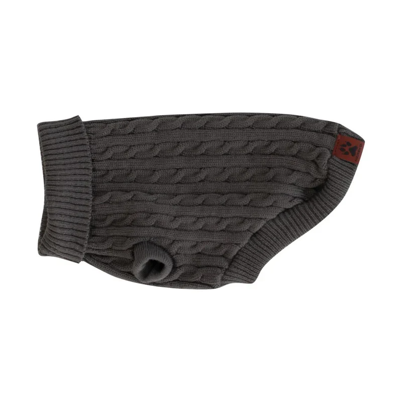Shedrow K9 - Brentwood - Gilet - Maille Torsadée - Gris