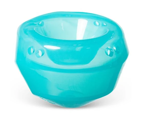Messy Mutts - Totally Pooched - Stuff'n Wobble Ball - Jouet Intéractif - Bleu - Chien