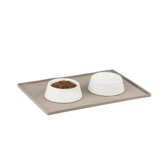 Messy Mutts - Tapis En Silicone - Travers De Métal - 16x24