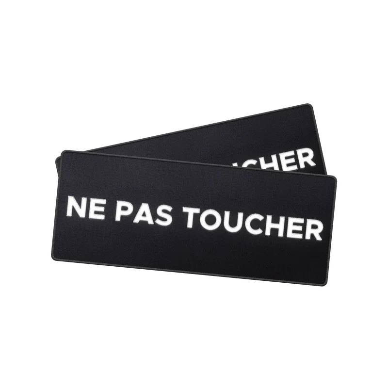 Écussons Ne pas Toucher pour Harnais Le Bon Chien