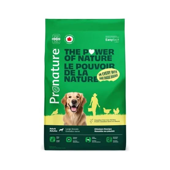 Nourriture au Poulet & Avoine pour Chiens Adultes de Grandes Races