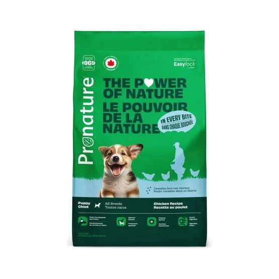 Nourriture au Poulet & Avoine pour Chiots de Toutes Races