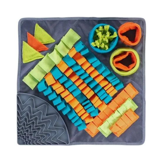 Tapis de Fouille avec Section de Léchage
