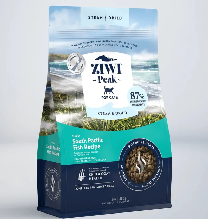 Ziwi Nourriture pour chat Steam & Dried - Poissons du Pacifique