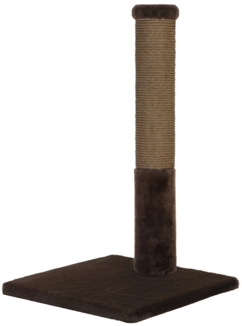Noba Classic griffoir 28" - Fausse fourrure brune \ corde de fique brune