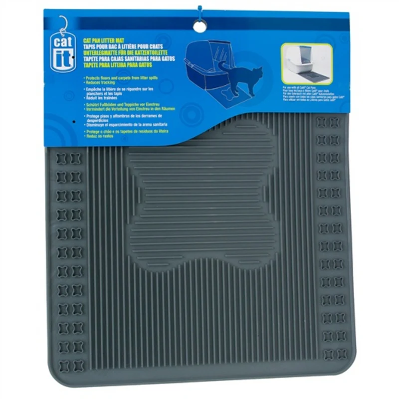 Catit - Tapis - Bac à Litière - Gris