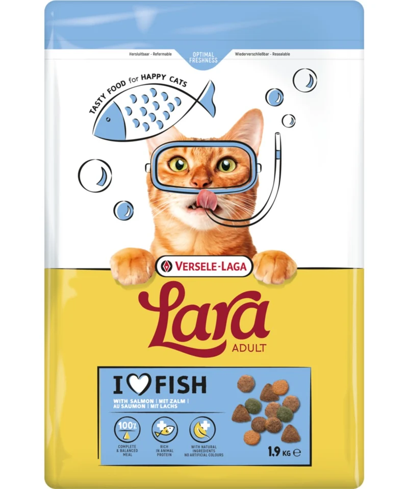 Versele-Laga Nourriture pour chat adulte Lara - Saveur de saumon