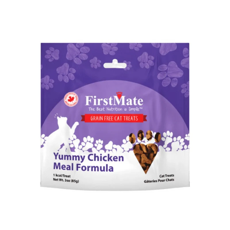 First Mate Chat friandises Poulet délicieux 3 oz