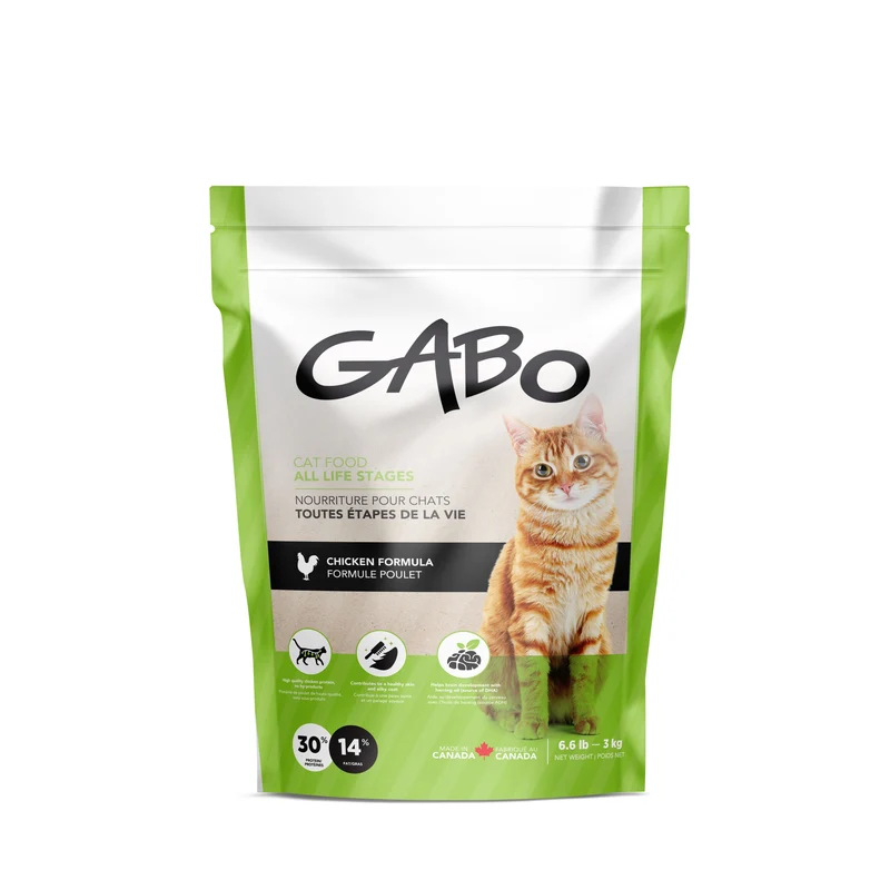 Gabo - Chat et Chaton - Poulet