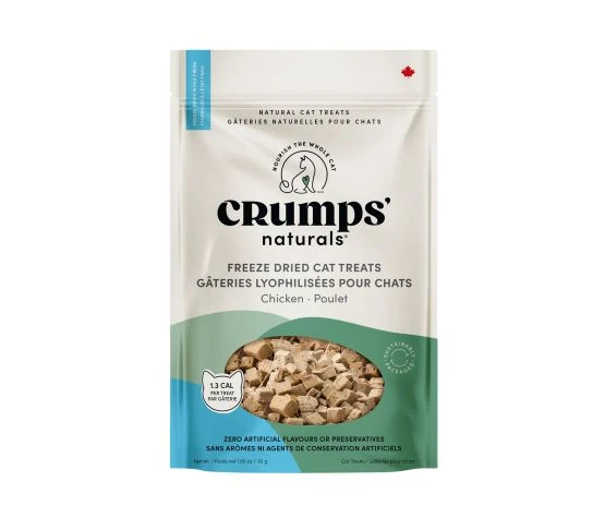 Crumps' Naturals - Gâterie - Poulet Lyophilisé - 30gr - Chat