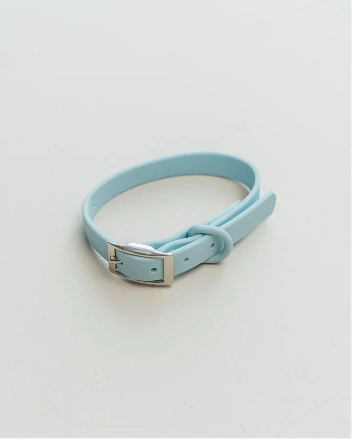 Dexypaws - Collier Imperméable - Bleu Ciel - Chien