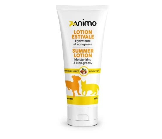 Zanimo - Lotion Solaire Estivale - Chien et Chat - 30 FPS - 115g