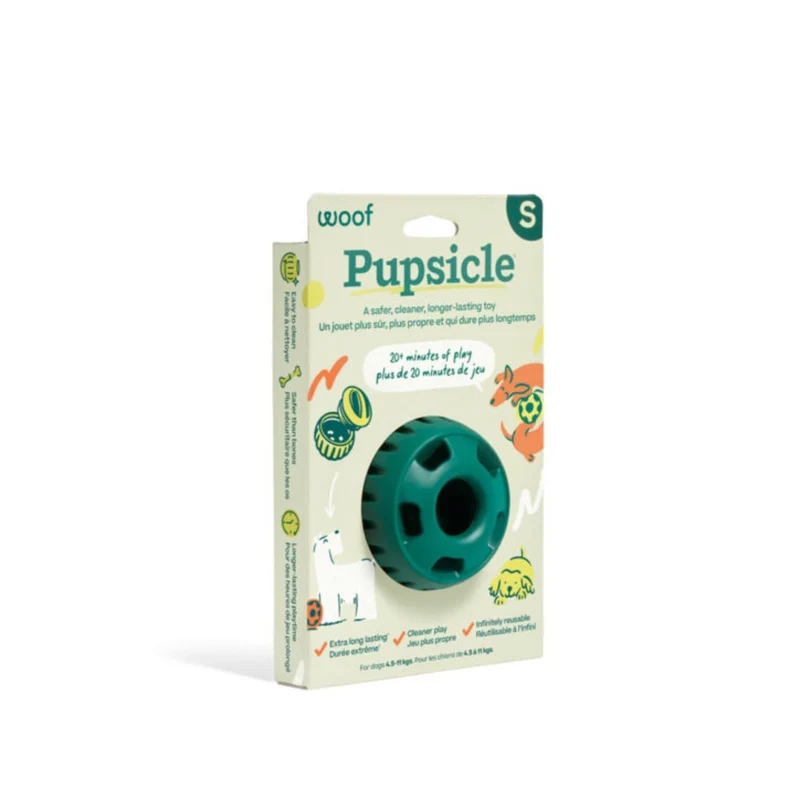 Woof Pet Jouet pour chiens Pupsicle - Vert