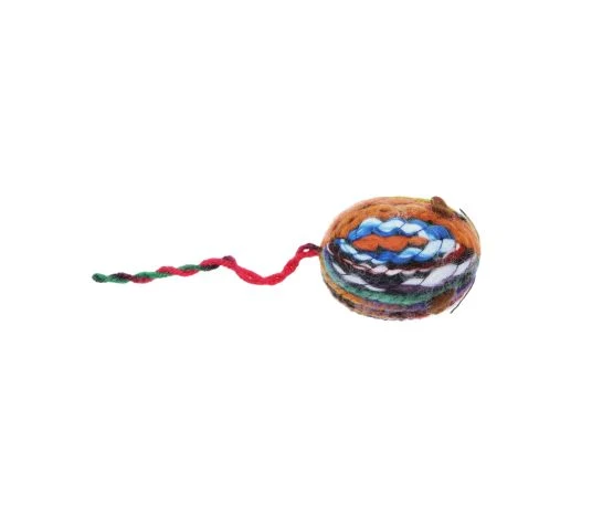 Bud'Z - Jouet - Herbe à Chat - Souris en Laine - Multicolore - 5cm